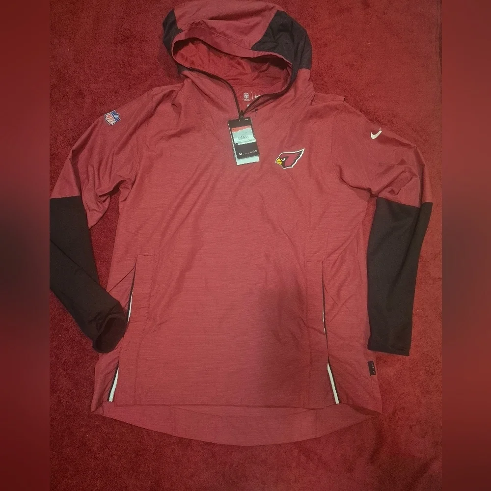 NFL Nike PE Arizona Cardinals Sideline Coach Half-Zip - Picture 7 of 7